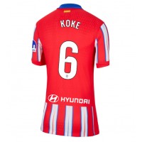 Dres Atletico Madrid Koke #6 Domaci za Žensko 2024-25 Kratak Rukav